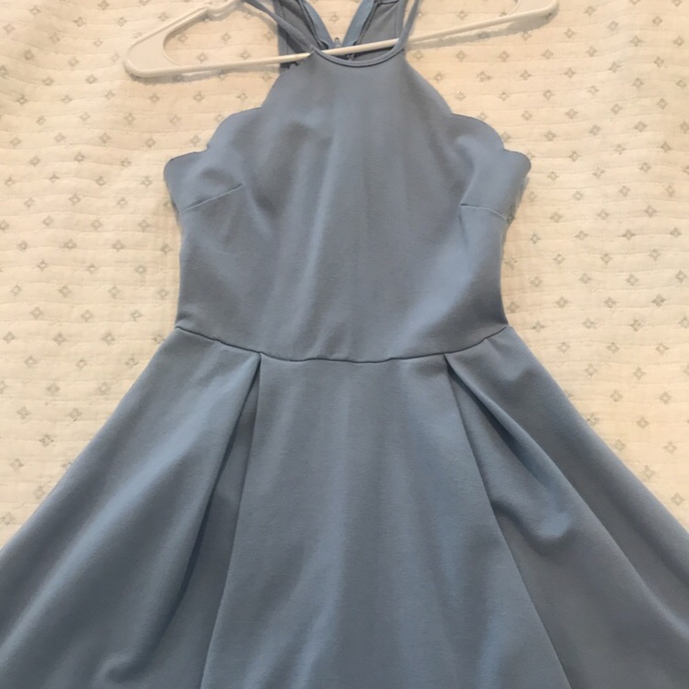 Lulus light blue dress